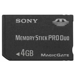 Sony MSMT4G 4GB Memory Stick PRO Duo