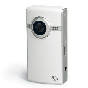 Flip Ultra Camcorder U1120W 2nd Generation, 120 Minutes (White)