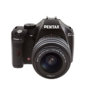 Pentax K-x Digital SLR 12.4MP with 18-55mm f/3.5-5.6 AL Lens Kit (Black)