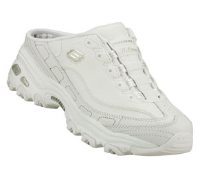 Skechers White D'Lites Airy Sneaker Clogs (Womens) | GoSale Price ...