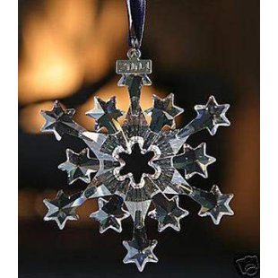 Swarovski 2004 Annual Christmas Snowflake Ornament