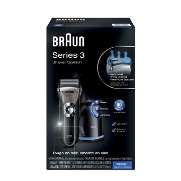 Braun Series 3-390cc Shaver with Clean & Renew System