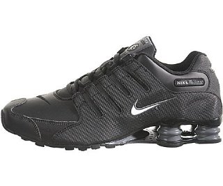 Nike Shox NZ Running Shoes (Men's Black/Flint)