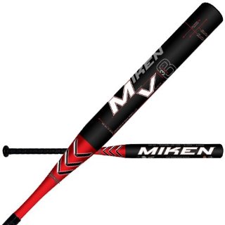Miken MV3 SuperMax Slowpitch Softball Bat MV3U (34" /27 oz.)