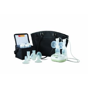 Ameda Purely Yours Ultra Breast Pump with Cool 'n Carry Tote