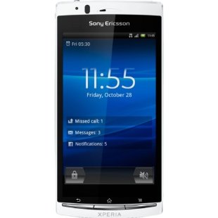 Sony Ericsson Xperia arc S Android Phone with, 8MP Camera and Warranty (White)