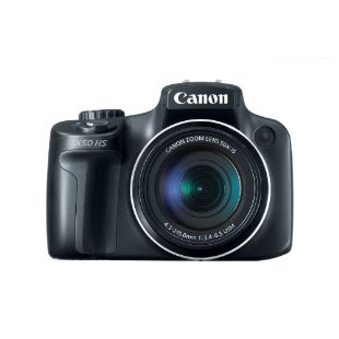 Canon PowerShot SX50 HS 12.1MP Digital Camera with 50x IS Zoom