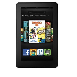 Kindle Fire 7" eReader with Wi-Fi, 8GB, and Special Offers Screensaver