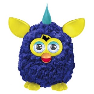 Furby Starry Night Interactive Plush Toy (Blue/Yellow)