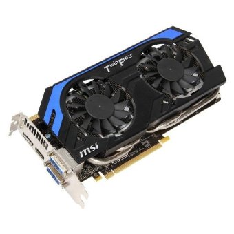 MSI GTX 660 Ti Power Edition Graphics Card with Triple Overvoltage and Enhanced PWM Design (N660TI PE 2GD5/OC)