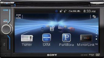 Sony XAV-601BT AV Receiver with Bluetooth and MirrorLink