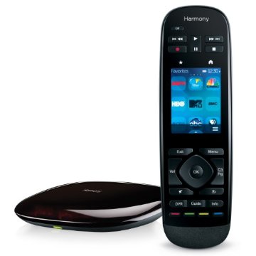 Logitech Harmony Ultimate Touchscreen Remote with Closed Cabinet RF Control (915-000201)