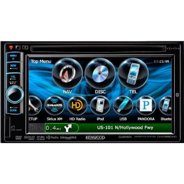 Kenwood DNX6990HD eXcelon Receiver with Garmin GPS, HD Radio, Pandora, Bluetooth