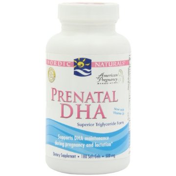 Nordic Naturals Prenatal DHA (Unflavored, 180 Softgels)