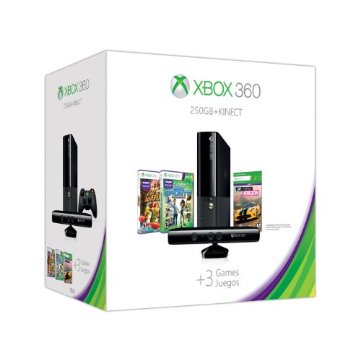 Xbox 360 E 250GB Kinect Holiday Value Bundle with 3 Games