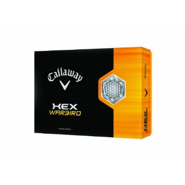 Callaway HEX Warbird Golf Balls (Pack of 12, White)