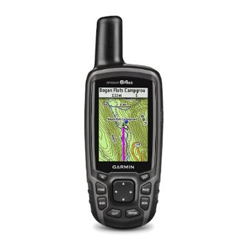 Garmin GPSmap 64st GPS and Glonass Receiver with US TOPO 100K Maps, ANT+, Bluetooth