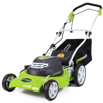 GreenWorks 20" 3-in-1 24V Electric Lawn Mower (25022)