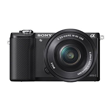 Sony Alpha a5000 20.1MP  Camera with 16-50mm OSS Lens (Black)