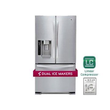 LG LFX25973ST 24.7 Cu. Ft. Stainless Steel French Door Refrigerator