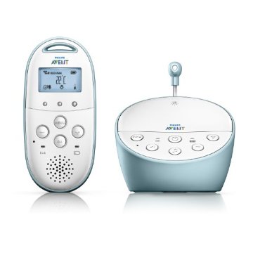 Philips Avent DECT Audio Baby Monitor with Temperature Sensor (SCD560/10)