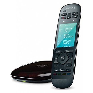 Logitech Harmony Ultimate Home Touch Screen Remote for 15 Home Entertainment and Automation Devices 915-000237 (Black)