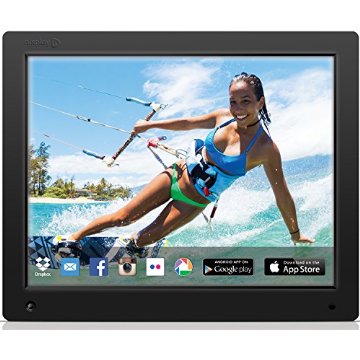 Nixplay 15" Wi-Fi Cloud Digital Photo Frame for syncing with iPhone, Android, Picasa, Flickr, Dropbox, Instagram, and Email (W15A)