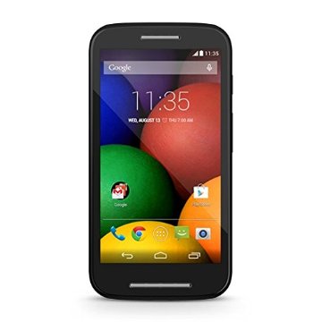 Motorola Moto E Android Prepaid Phone with Triple Minutes (Tracfone)