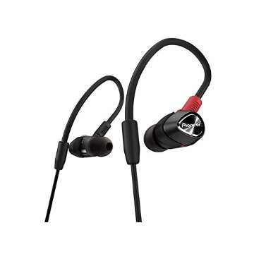 Pioneer Pro DJ DJE-1500-K Professional DJ In-Ear Headphones
