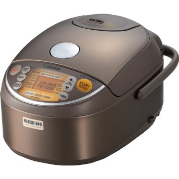 Zojirushi NP-NVC10 Induction Heating Pressure Cooker (Uncooked) and Warmer, 5.5 Cups/1.0-Liter