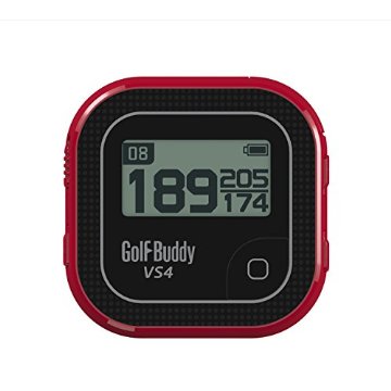 GolfBuddy VS4 Golf GPS (Black/Red)