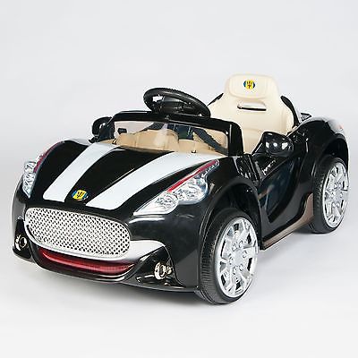 Maserati Style 12V Kids Electric Ride On Car (Black)