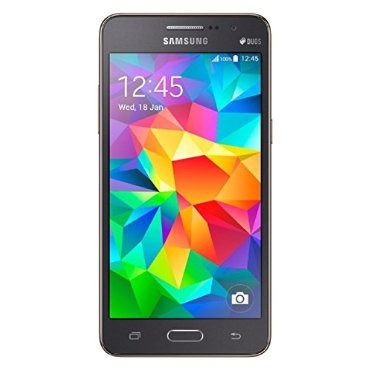 Samsung Galaxy Grand Prime G530H/DV International Version Unlocked Cellphone, Retail Packaging, Gray