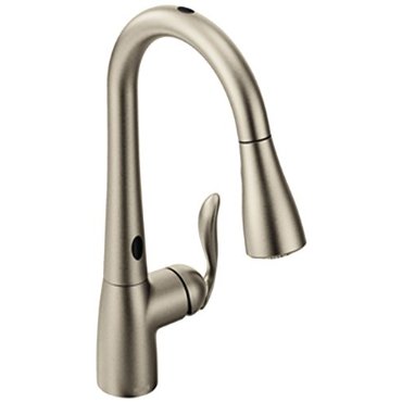 Moen 7594ESRS Arbor With Motionsense One-Handle High Arc Pulldown Kitchen Faucet Featuring Reflex, Spot Resist Stainless