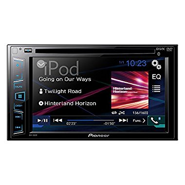 Pioneer AVH-280BT In-Dash DVD Receiver with 6.2" Display and Bluetooth
