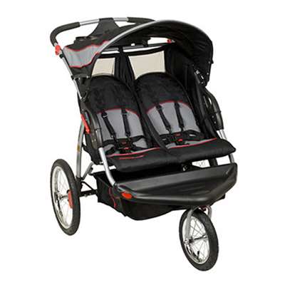 Baby Trend Expedition Swivel Double Jogger Baby Jogging Stroller - Millennium