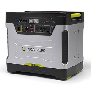 Goal Zero Yeti 1250 110V Solar Generator (with Cart)