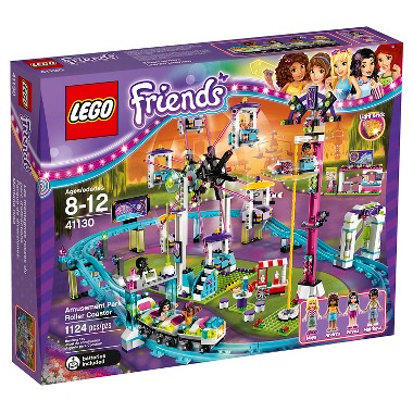 Lego Friends Amusement Park Roller Coaster 41130