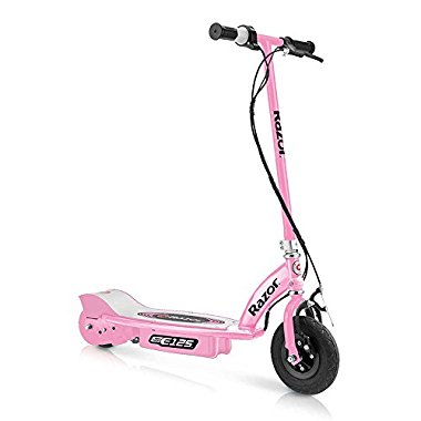 Razor E125 Motorized 24V Rechargeable Electric Scooter, Pink