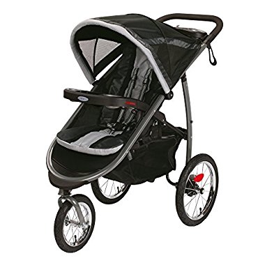 Graco Fastaction Fold Jogger Click Connect Stroller, Gotham