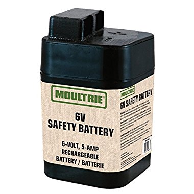 Moultrie 6-Volt, 5-Amp Rechargeable Safety Battery