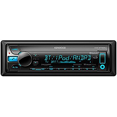 kenwood KDCBT565U CD Single DIN In-Dash Bluetooth Car Stereo Receiver