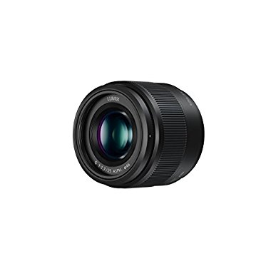 Panasonic Lumix G 25mm f/1.7 ASPH. Lens (Black) H-H025K