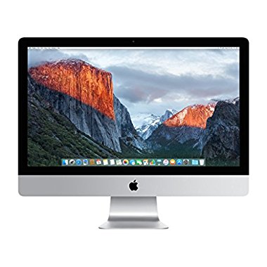 Apple iMac MK462LL/A 27" Retina 5K Desktop (3.2 GHz Intel Core i5, 8GB DDR3, 1TB, Mac OS X), Silver