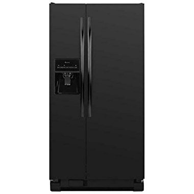 Amana ASD2275BRB 22 cu.ft. Side-By-Side Refrigerator, Black